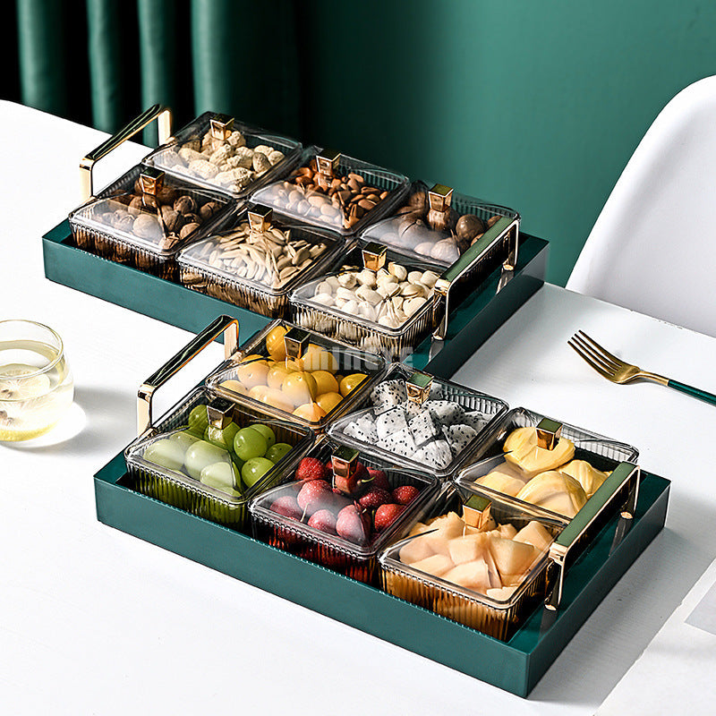 DeluxeTeller | Hochwertiges Servierblatt für Desserts und Snacks - Brezella