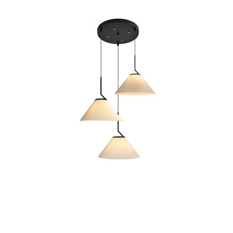 LumiZart | Cremefarbene Hanglampe für eine behagliche Stimmung - Brezella