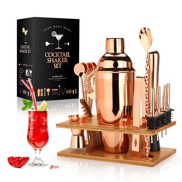 MixMaster | Professionelles Barkeeper-Set für stilvolle Drinks - Brezella