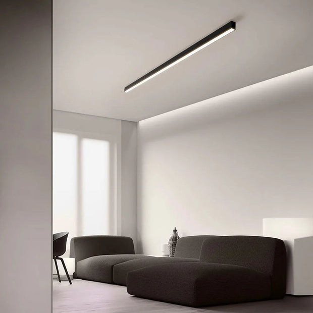 Moderne Minimalistische Lineare LED Deckenleuchte
