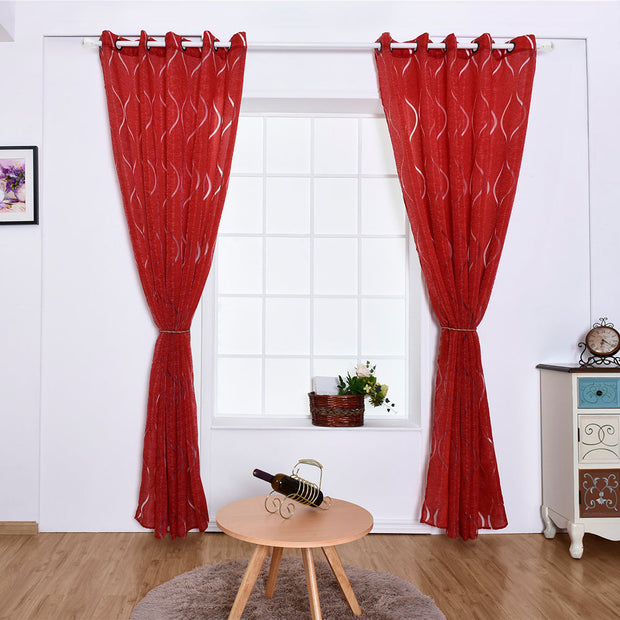 VivaLace | Atmosphärischer Transparent-Voile mit stilvollem Motiv - Brezella