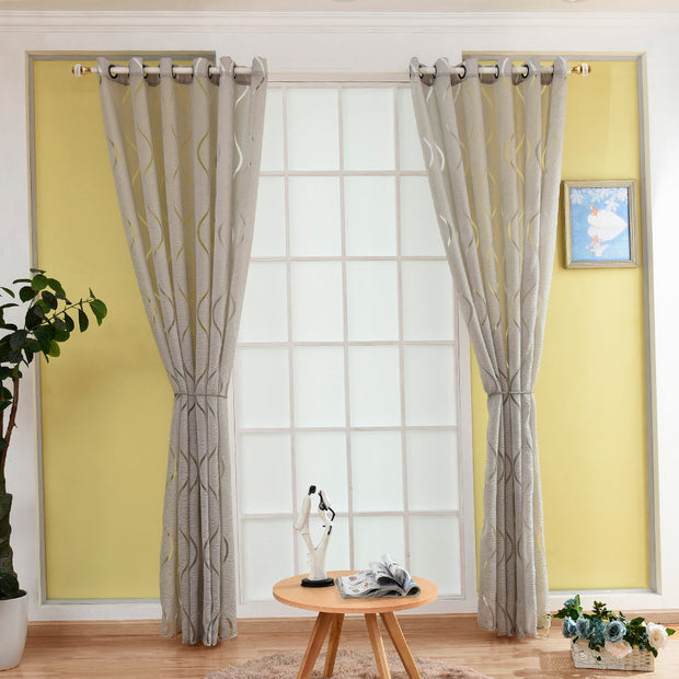 VivaLace | Atmosphärischer Transparent-Voile mit stilvollem Motiv - Brezella