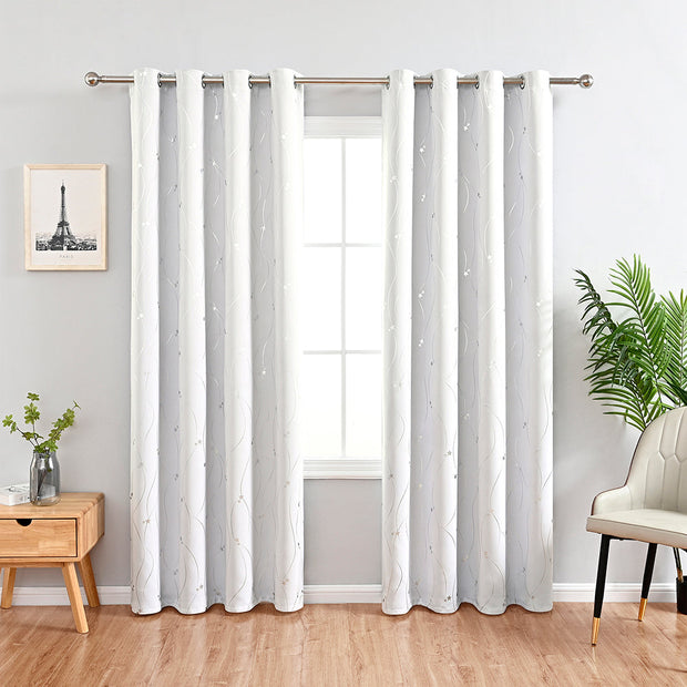 LumiStella | Stilvolle Vorhänge mit elegantem Sternendesign - Brezella