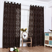 VivaLace | Atmosphärischer Transparent-Voile mit stilvollem Motiv - Brezella