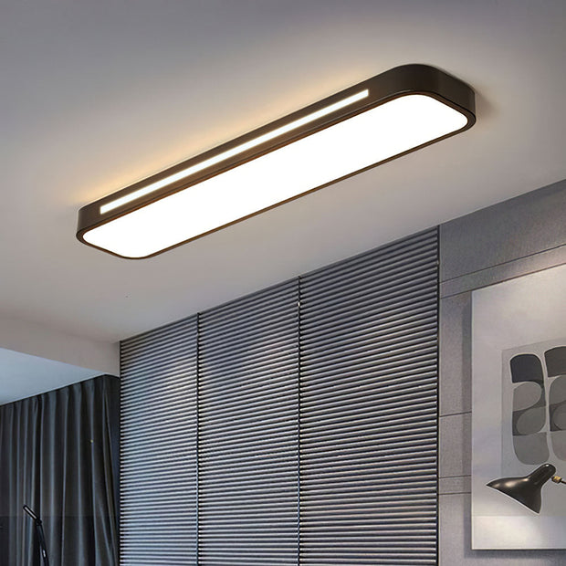 Moderne Flächenbündige Lineare LED Deckenleuchte