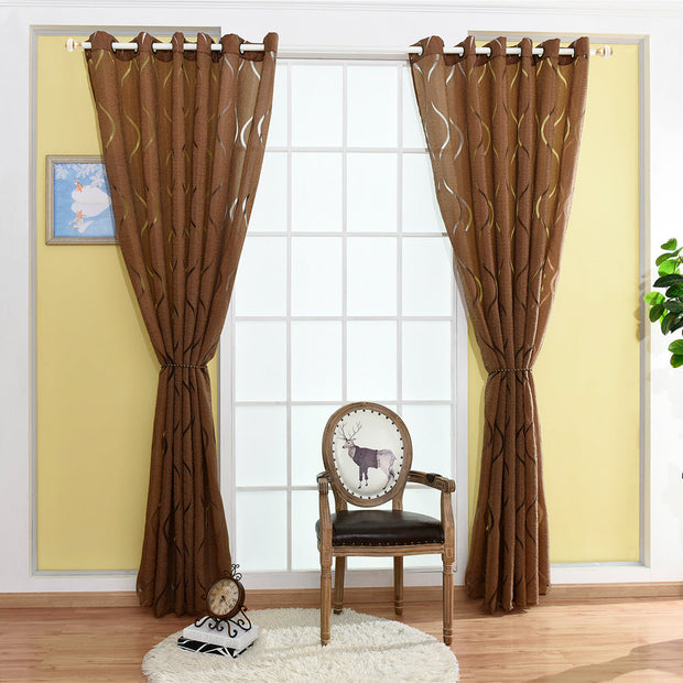 VivaLace | Atmosphärischer Transparent-Voile mit stilvollem Motiv - Brezella