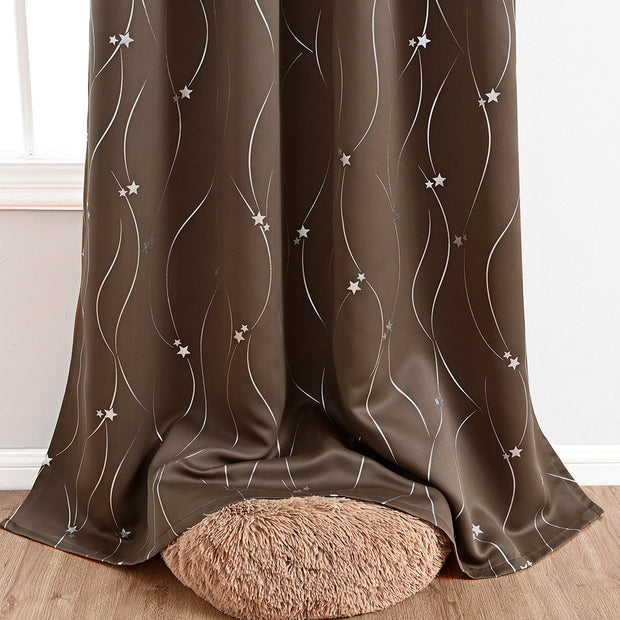 LumiStella | Stilvolle Vorhänge mit elegantem Sternendesign - Brezella