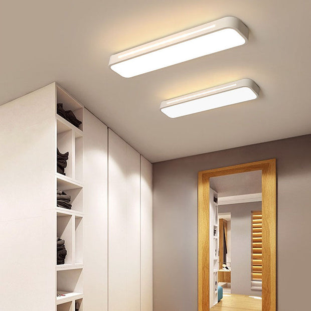Moderne Flächenbündige Lineare LED Deckenleuchte
