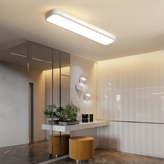 Moderne Flächenbündige Lineare LED Deckenleuchte