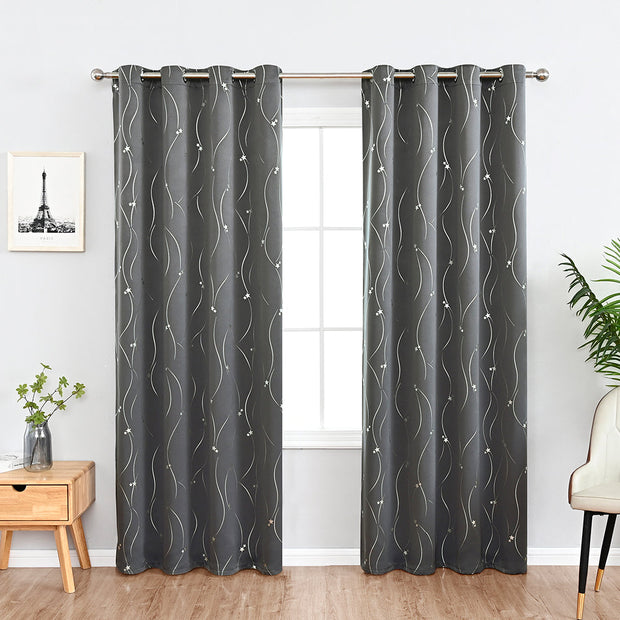 LumiStella | Stilvolle Vorhänge mit elegantem Sternendesign - Brezella