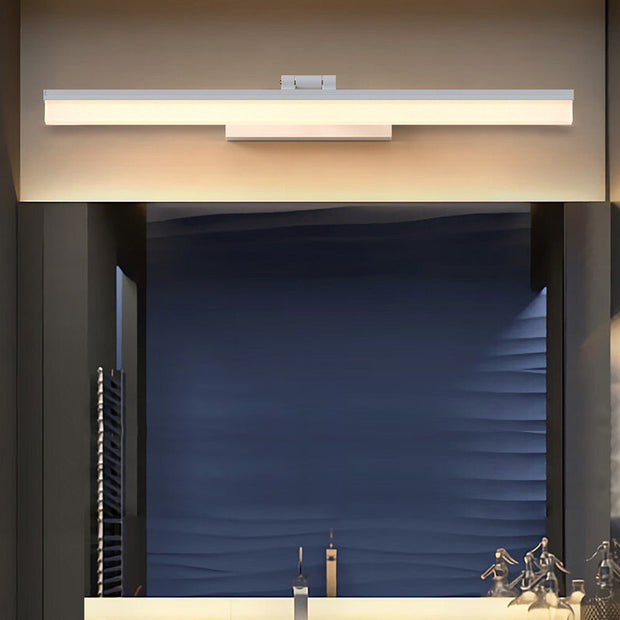 Mattschwarze LED Wandleuchte Für Den Schminktisch