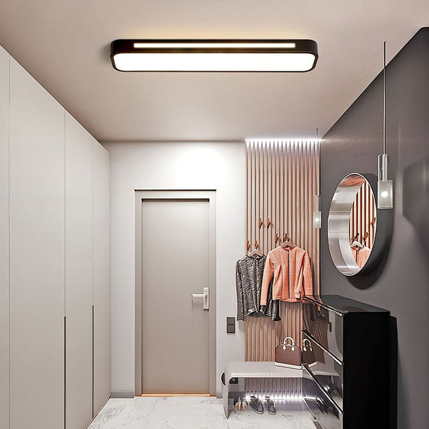 Moderne Flächenbündige Lineare LED Deckenleuchte