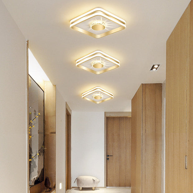 Moderne LED-Deckenleuchte