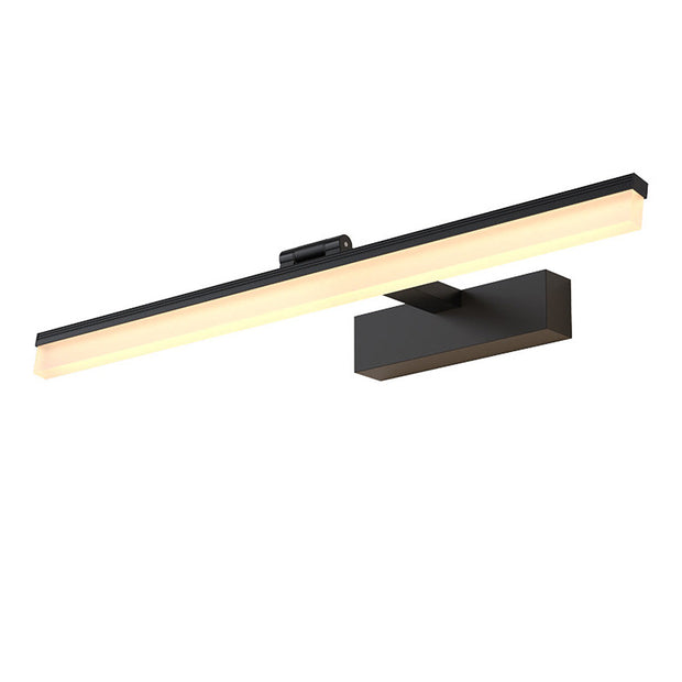Mattschwarze LED Wandleuchte Für Den Schminktisch
