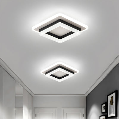 Minimalistische Quadratische LED Deckenleuchte