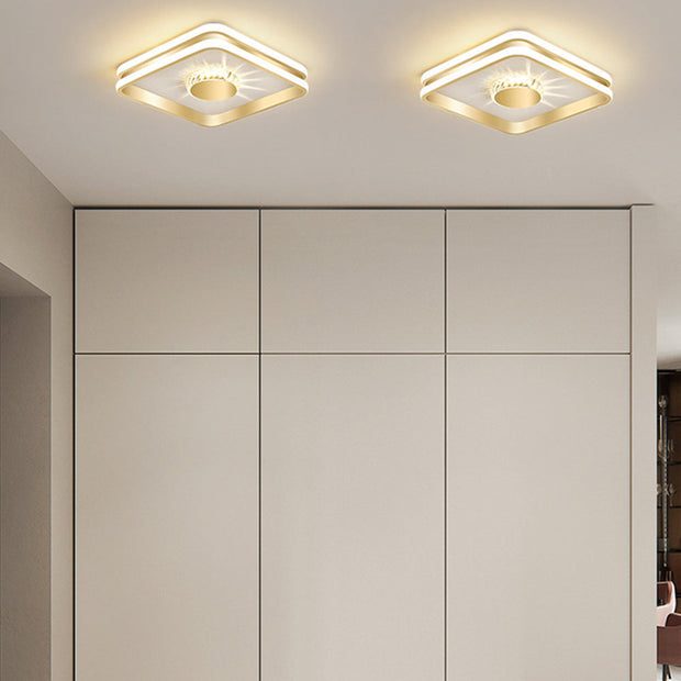 Moderne LED-Deckenleuchte