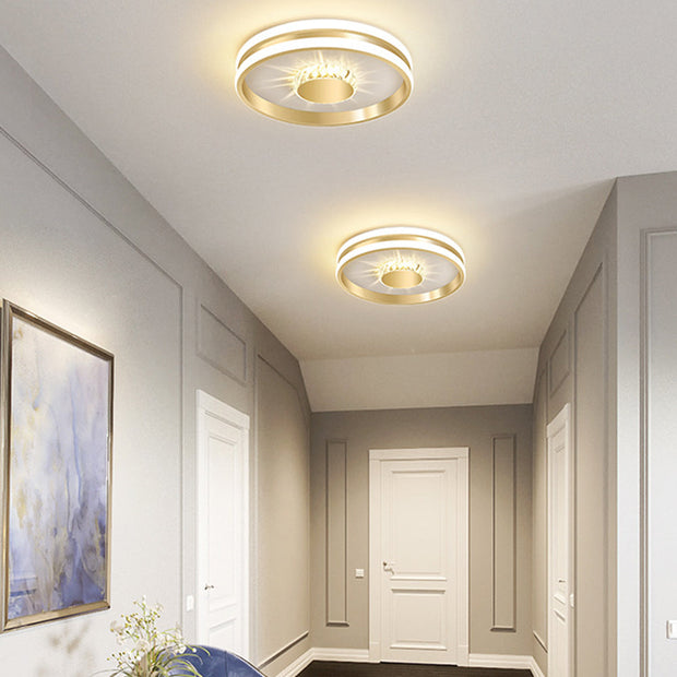 Moderne LED-Deckenleuchte