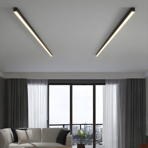 Moderne Minimalistische Lineare LED Deckenleuchte