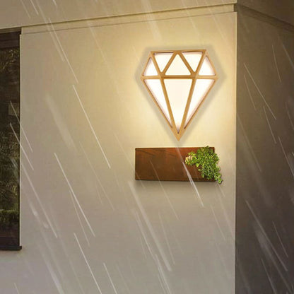 StrahlGlanz | Wetterfeste Wandleuchte mit zeitlosem Design - Brezella