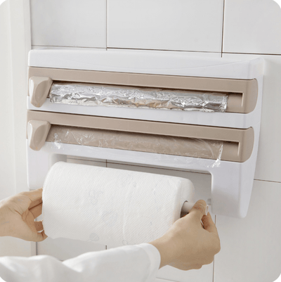 OrgaWall | Platzsparender Wandorganizer für eine aufgeräumte Küche - Brezella