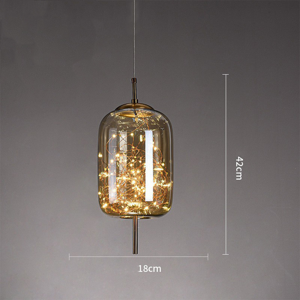 Skandinavische Eleganz LED-Pendelleuchte
