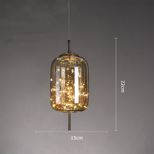 Skandinavische Eleganz LED-Pendelleuchte