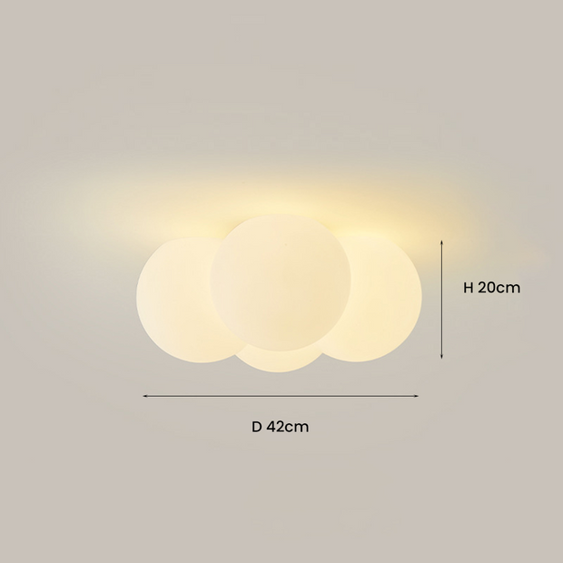 Skandinavisches Sanft leuchtende Wolke LED Licht
