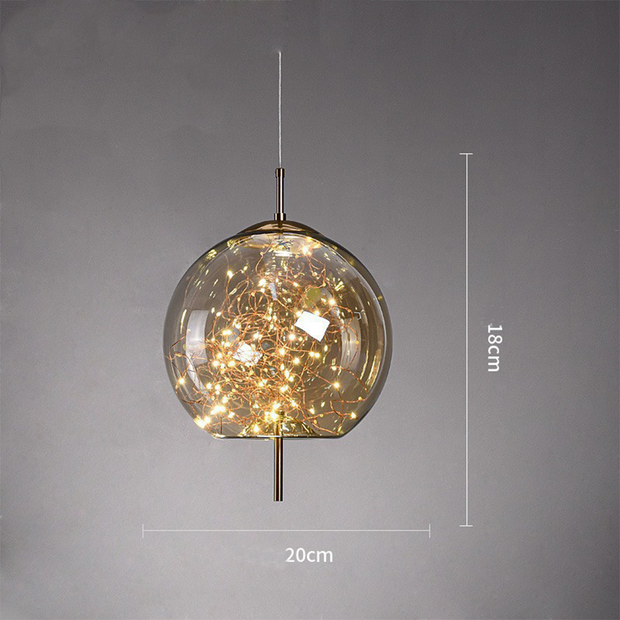 Skandinavische Eleganz LED-Pendelleuchte