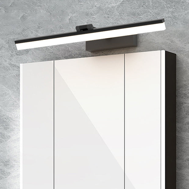 Mattschwarze LED Wandleuchte Für Den Schminktisch