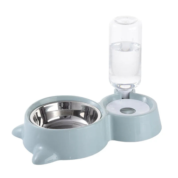 PawDuo | 2-in-1 Futternapf für Hund und Katze - Brezella