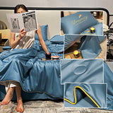 KühlTraum | Ice-Silk Bettdecke für erfrischenden Schlaf - Brezella