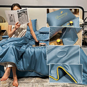 KühlTraum | Ice-Silk Bettdecke für erfrischenden Schlaf - Brezella