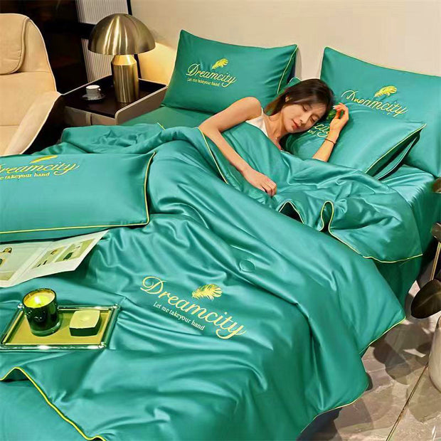CoolSilk | Sanft kühlende Seidendecke für angenehmen Schlaf - Brezella