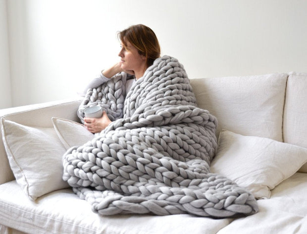 SoftWool | Kaschmir-Decke für luxuriösen Komfort und Wärme - Brezella