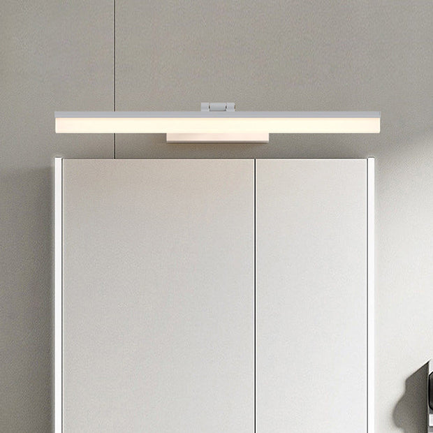 Mattschwarze LED Wandleuchte Für Den Schminktisch