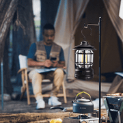 NomadGlow | Robuste Retro-Laterne für unterwegs - Brezella