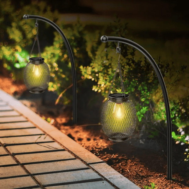 GlowNest | Langlebige hängende Solarlampen für gemütliche Abende - Brezella