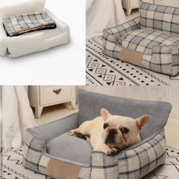 PawPad | Tragbares Hunde- und Katzenbett für alle Jahreszeiten - Brezella