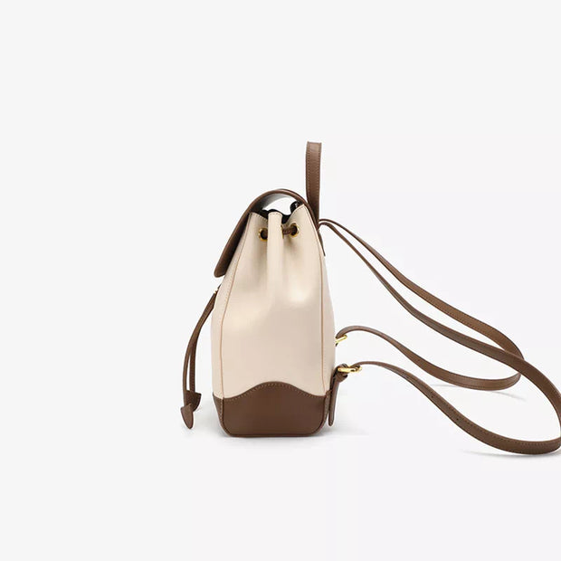 AstraLeather | Eleganter Damenrucksack aus hochwertigem Echtleder - Brezella