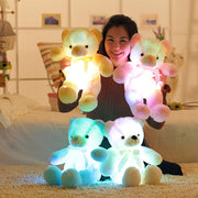 FarbenFreund | LED-Teddy mit sanftem Farbwechsel für Trost - Brezella