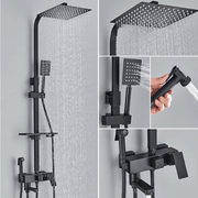 AquaBrass | Luxus-Messing-Duscharmatur mit Regenbrause - Brezella