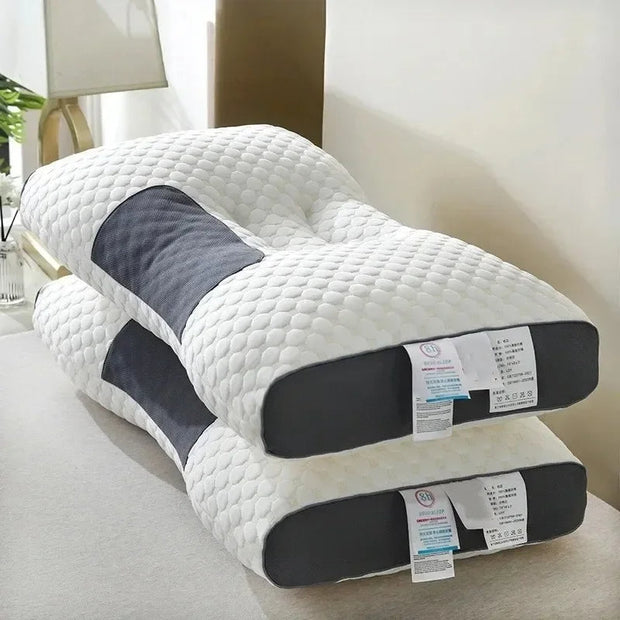 RelaxAir | Ergonomisches Kissen für Nackenstütze und Luftzirkulation - Brezella