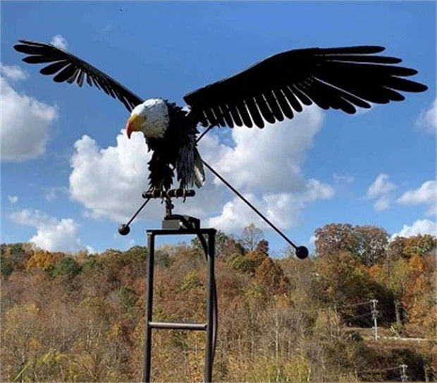 WindKunst | Elegante Metall-Windmühle für den Garten - Brezella