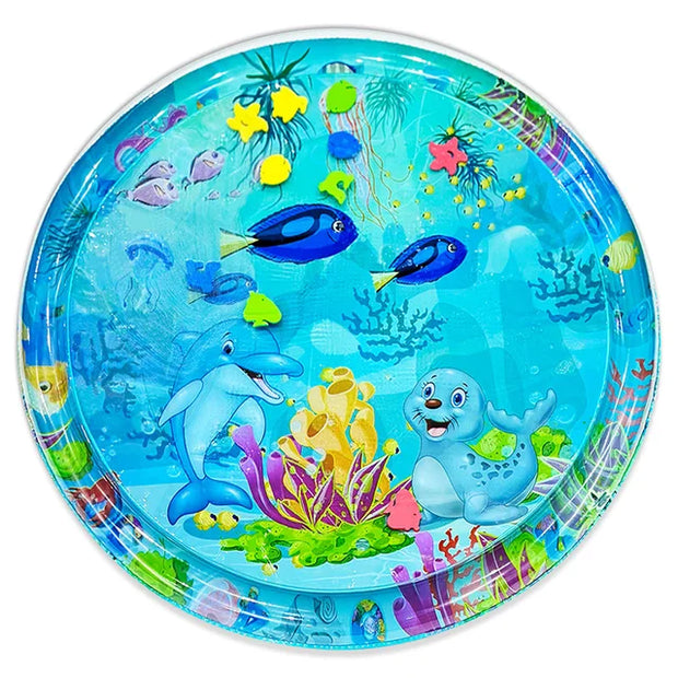 WasserLux | Premium-Spielmatte für spritzigen Spaß - Brezella
