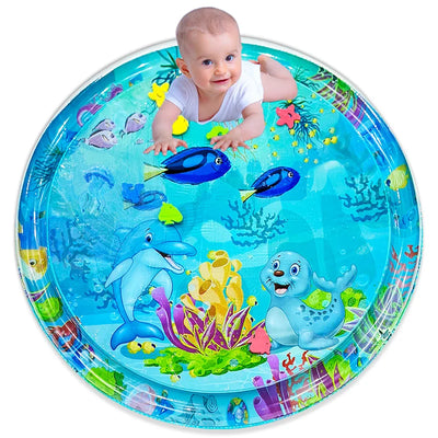WasserLux | Premium-Spielmatte für spritzigen Spaß - Brezella