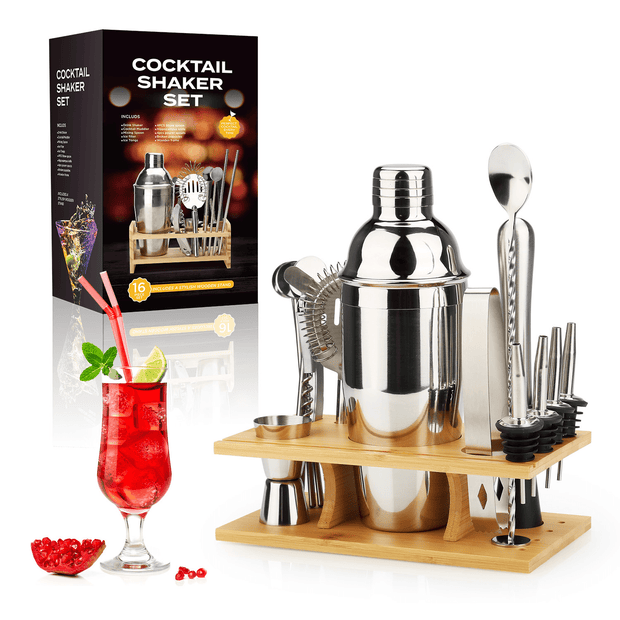 MixMaster | Professionelles Barkeeper-Set für stilvolle Drinks - Brezella