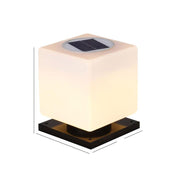 GlowBlock | Elegante kubische Solarlampe für Außenbereiche - Brezella