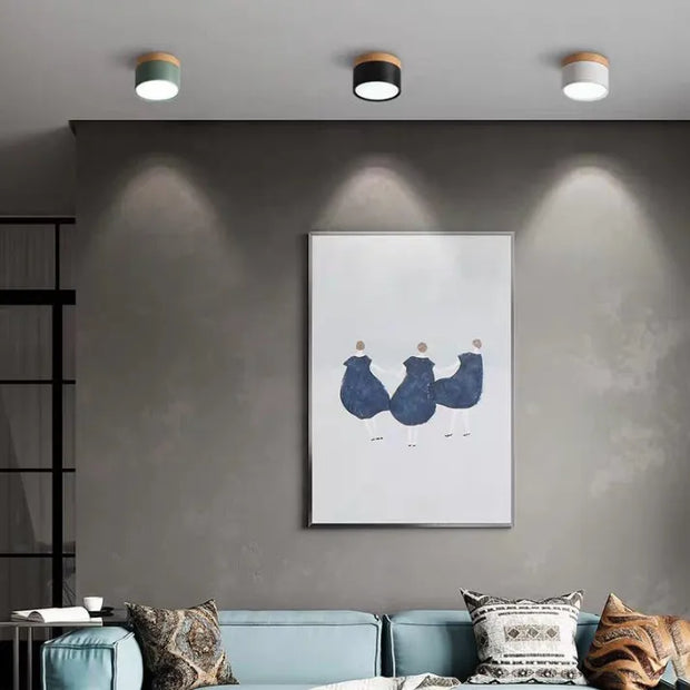 LumiNord | Elegante LED-Deckenlampe im nordischen Look - Brezella