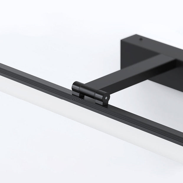 Mattschwarze LED Wandleuchte Für Den Schminktisch
