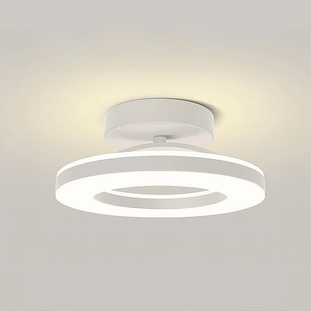 Elegante LED Deckenleuchte Für Flache Montage